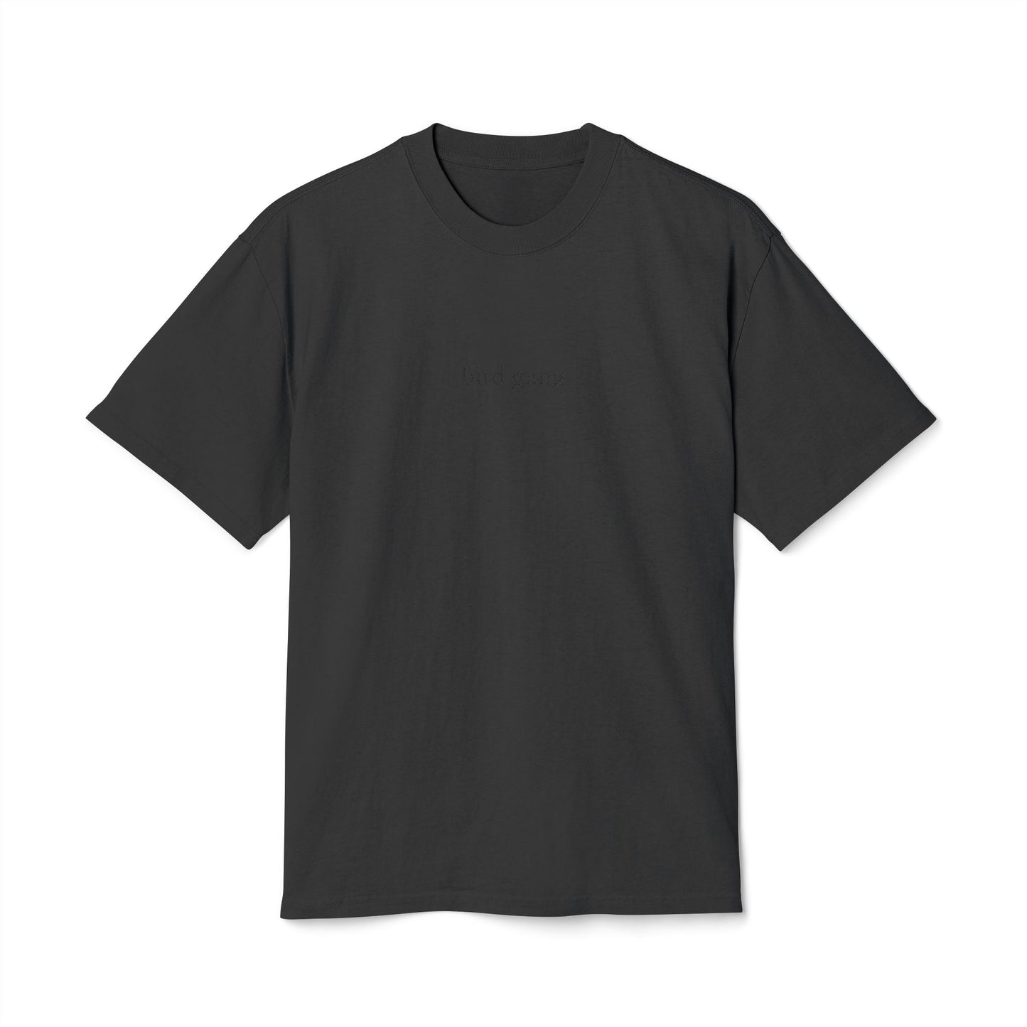 Bird Gang Tee – Black Stitch