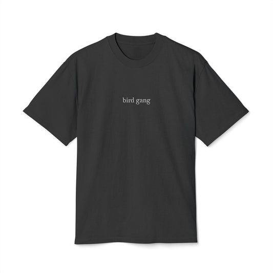 Bird Gang Tee – White Stitch